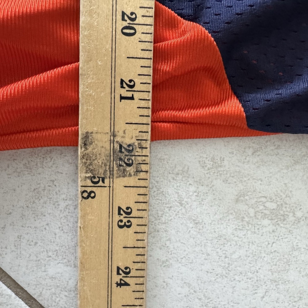 Vintage Terrell Davis Jersey Mens 44 Large Champion Blue Denver Broncos NFL 90s - Picture 5 of 8